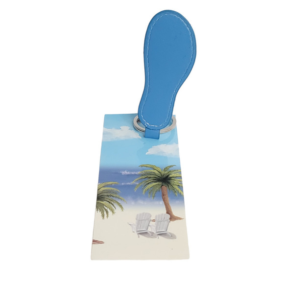 Kate Aspen Flip Flop Beach Theme Thank You Key Chain -NEW Set of (10) - Picture 4 of 4